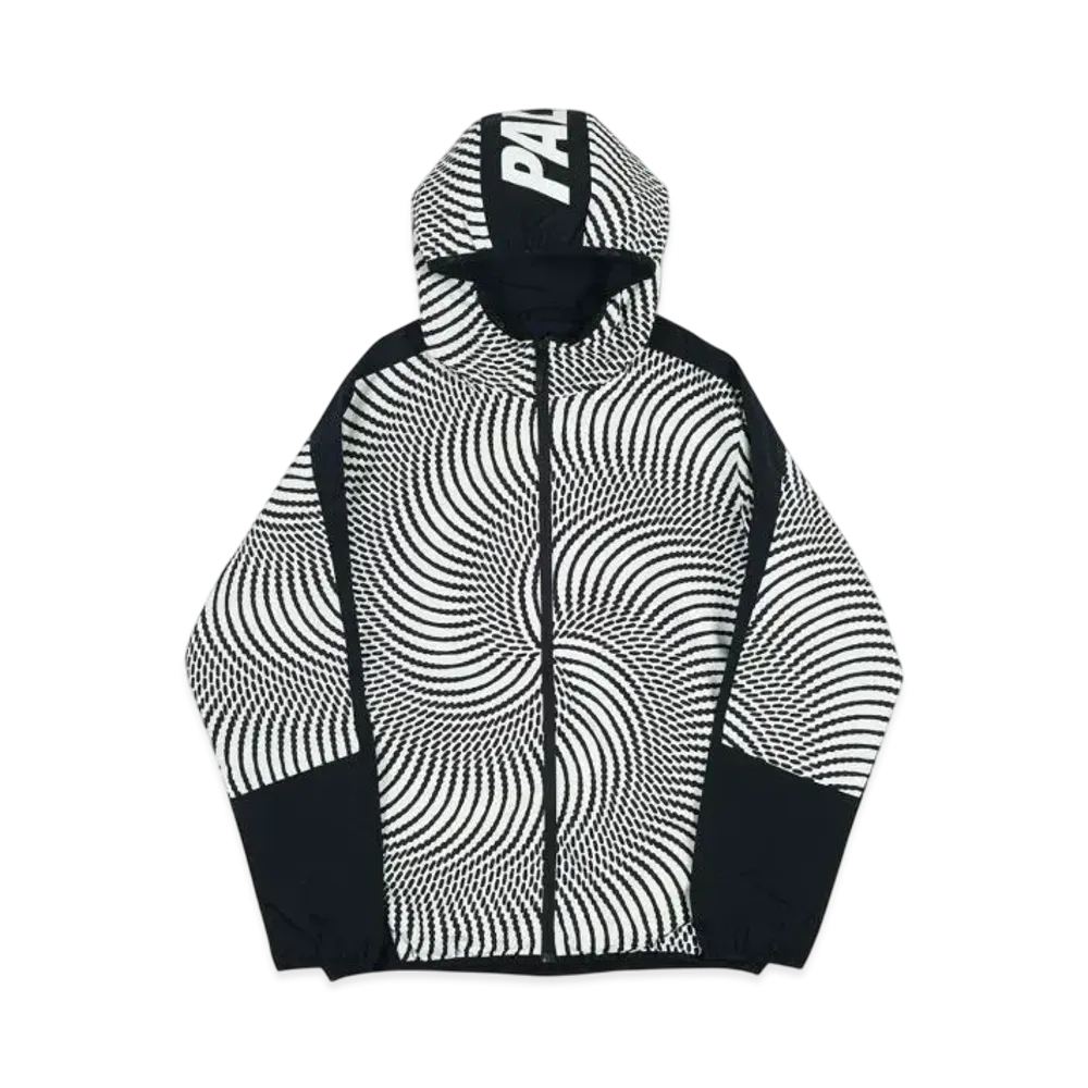 PALACE Swirl Hood Jacket "Black"