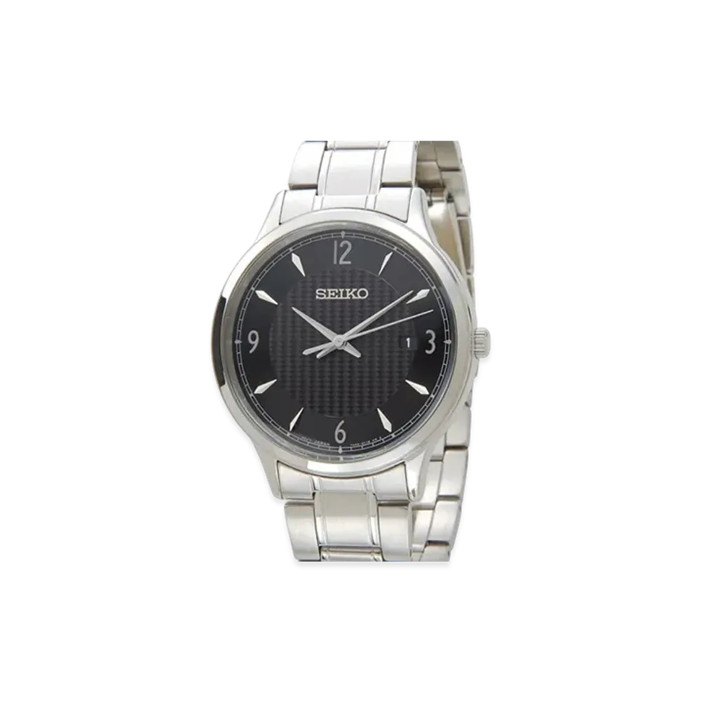 SEIKO Classic Quartz Black "Black"