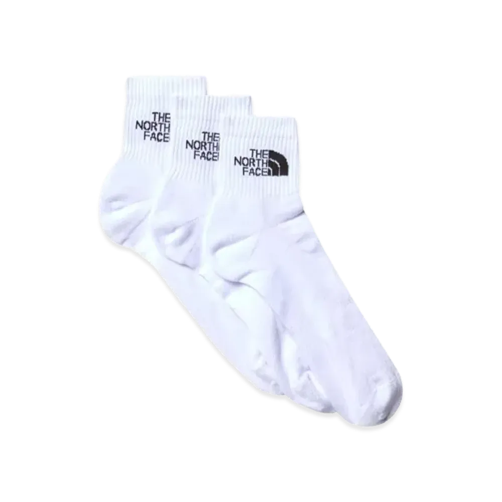 The North Face 3 Sock 3P "White Short"