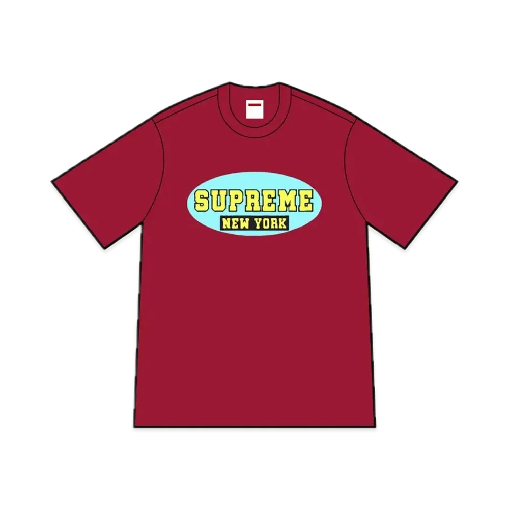 シュプリーム ニューヨーク Tシャツ "カーディナル"