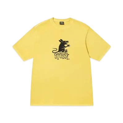 Stussy Rat Pigment Dyed Tee "Butter"