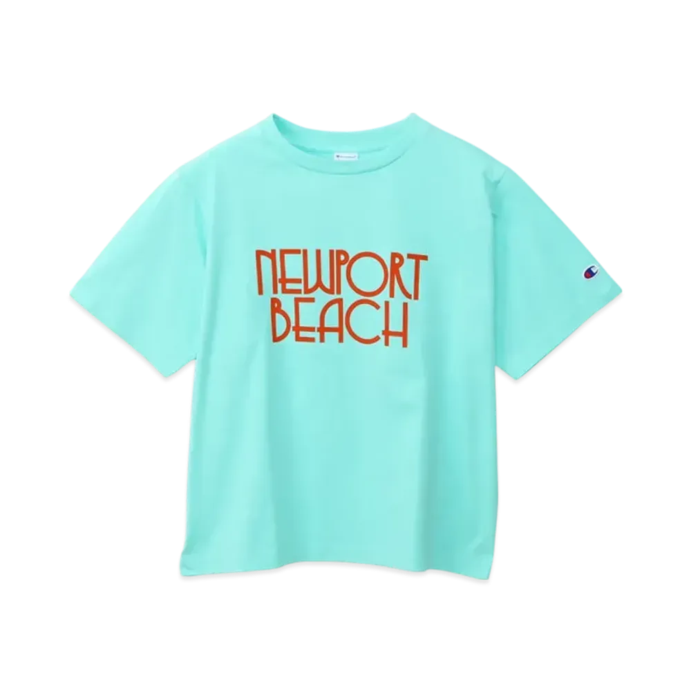 Champion Women's Short Sleeve T-Shirt 25SS "Light Blue Green"