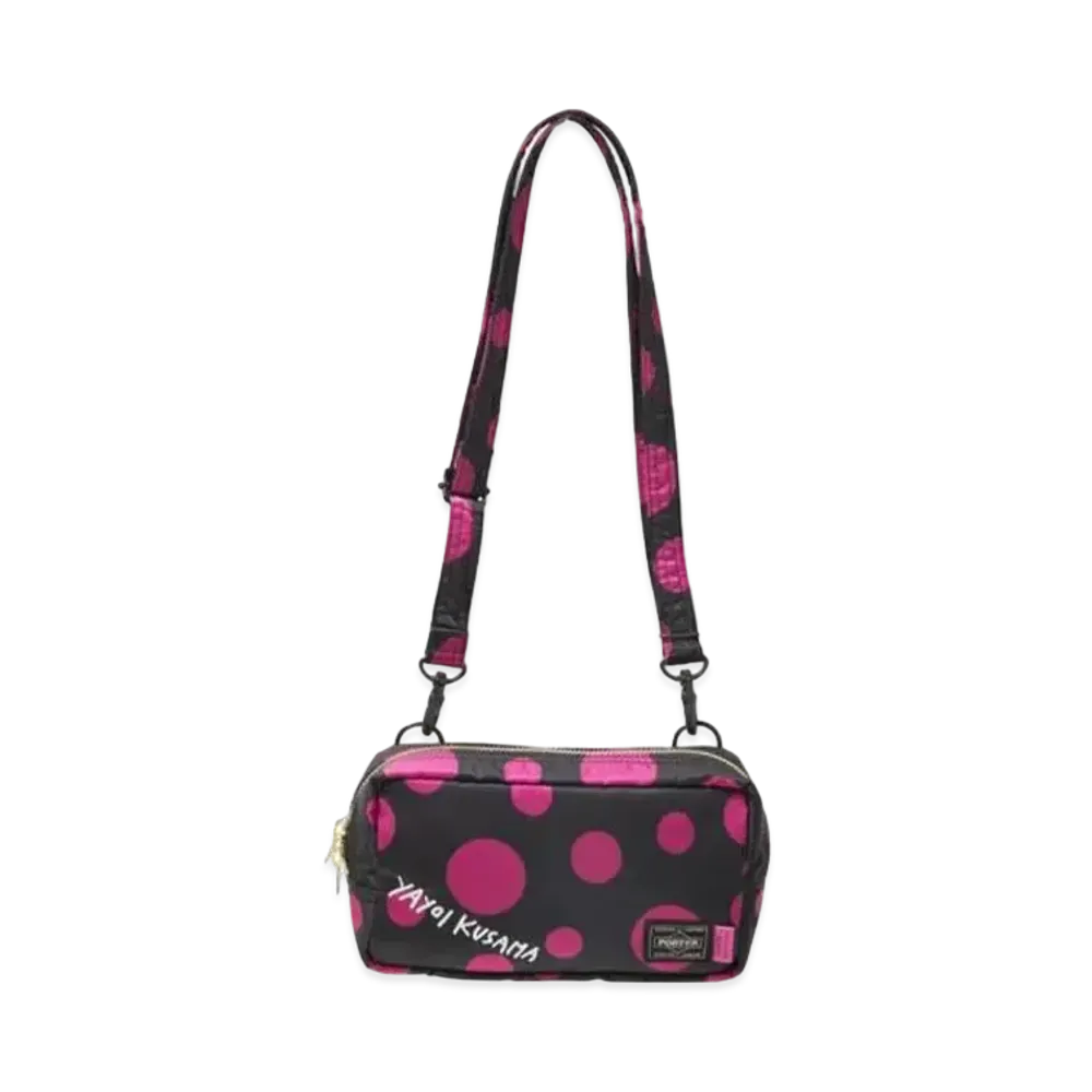 PORTER x Yayoi Kusama x X-girl 2Way Pouch "Pink"