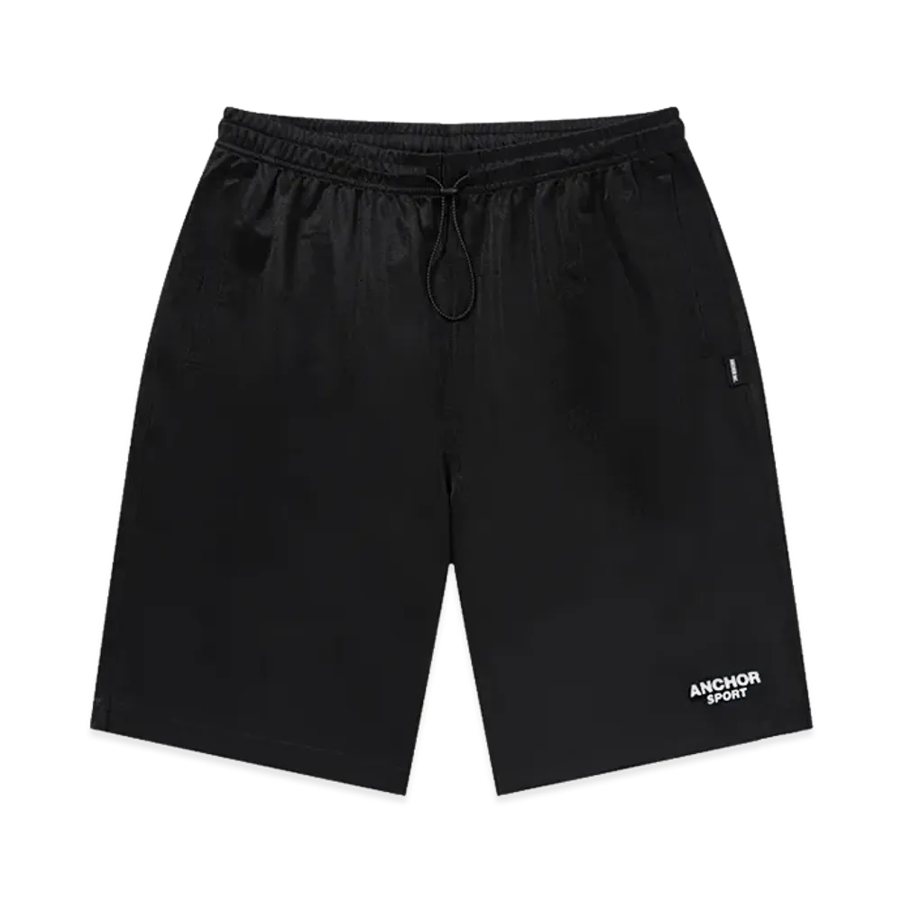 Mercedes Anchor inc. Sport Logo Jersey Shorts "Black"