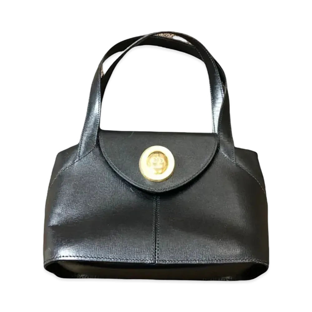Dior Leather Hand Bag ”Black”