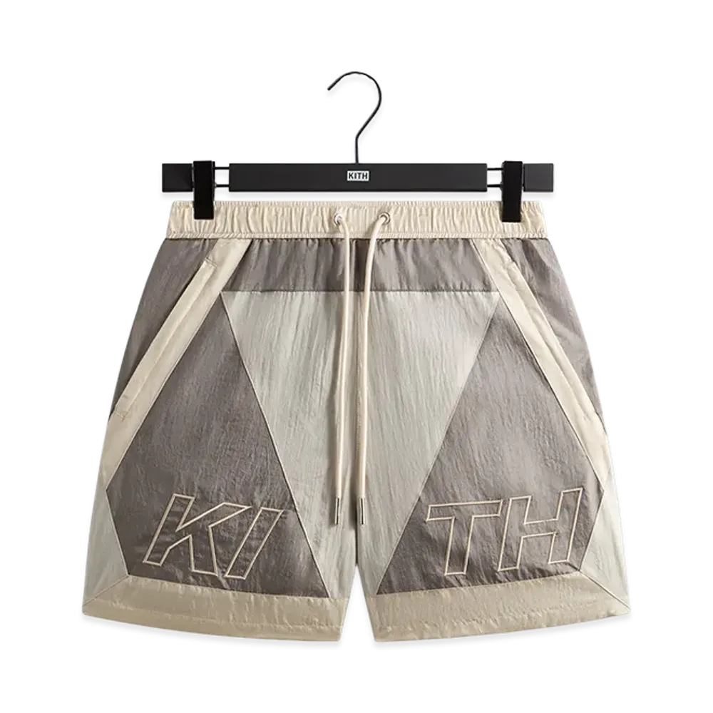 Kith Washed Nylon Turbo Short "Hallow"