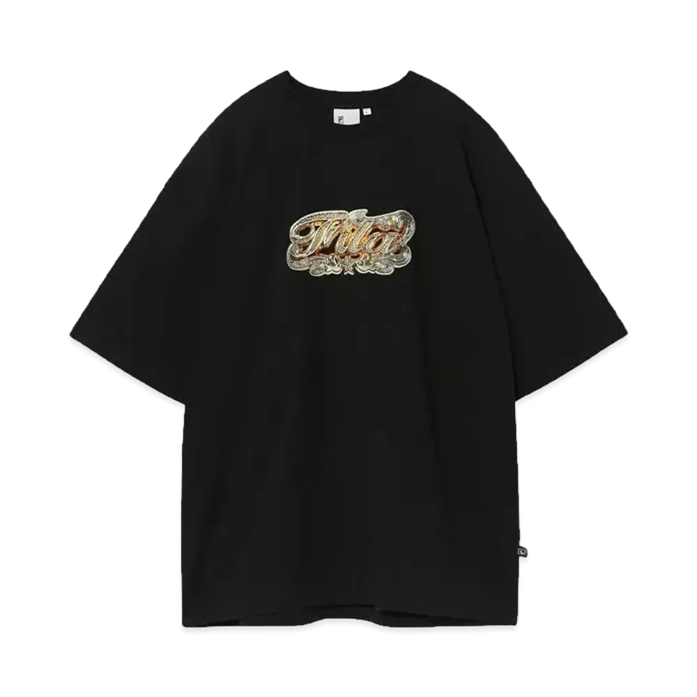 FILA x JP THE WAVY Graphic T-Shirts "BLACK"