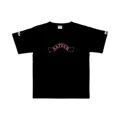 SAPEur Kid's Arch Logo S/S Tee "Black"