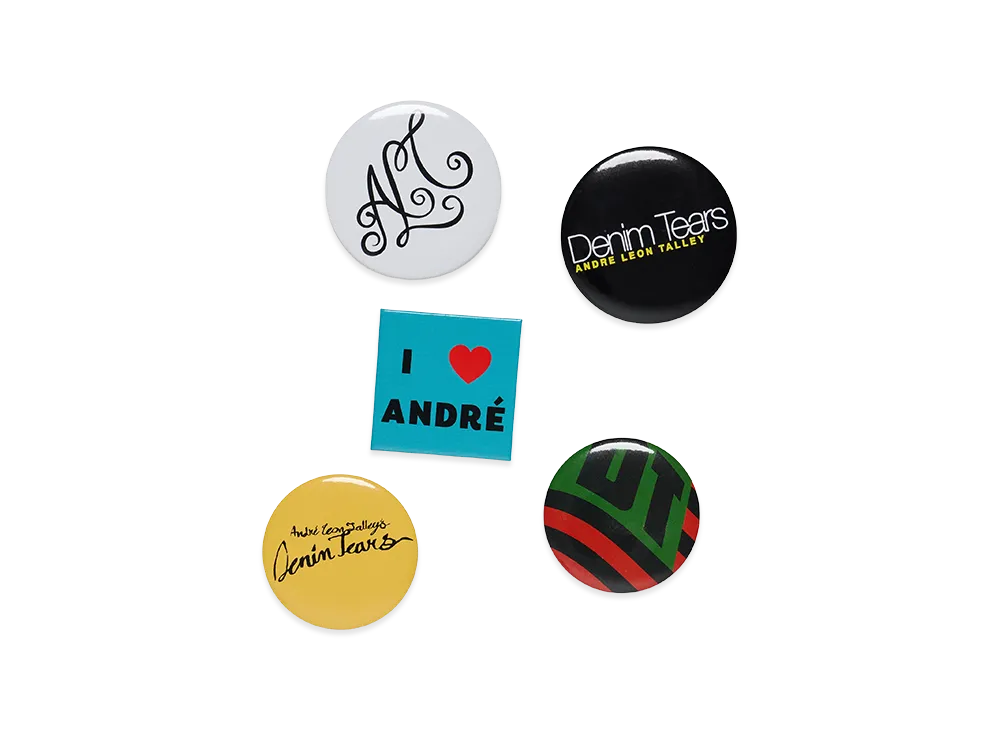 DENIM TEARS André Leon Talley Pin Pack "Multi"