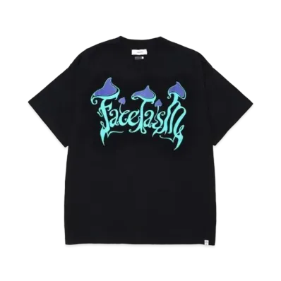 FACETASM Mushroom Tee "Black"