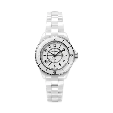 CHANEL J12 Ceramic 33mm "White"