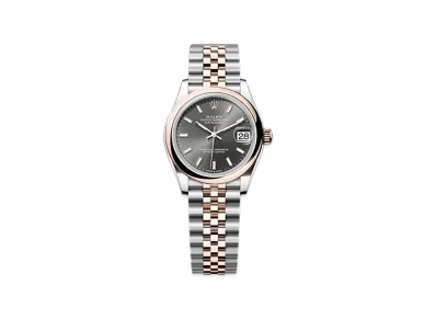 ROLEX Datejust 31mm Oystersteel & Everose Gold 278241 "Slate"