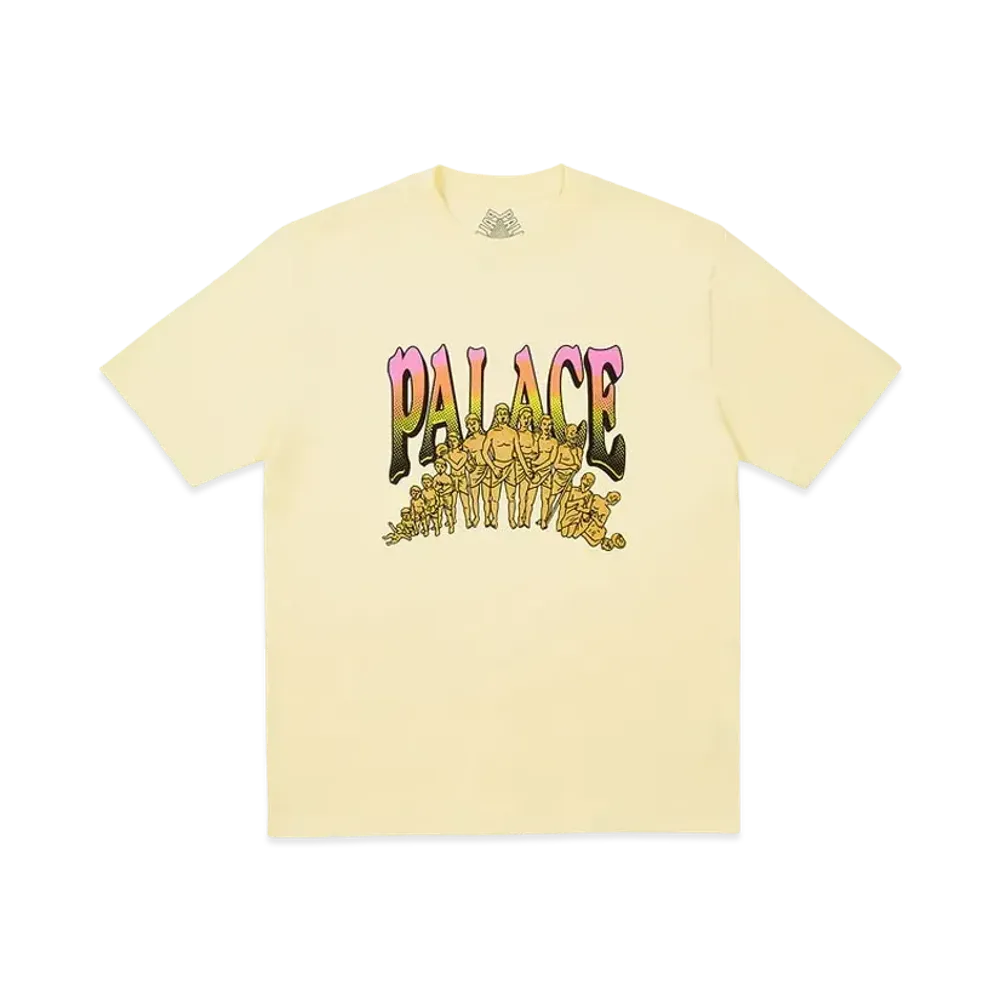 PALACE From The Beginning To The End T-Shirt "Mellow Yellow"