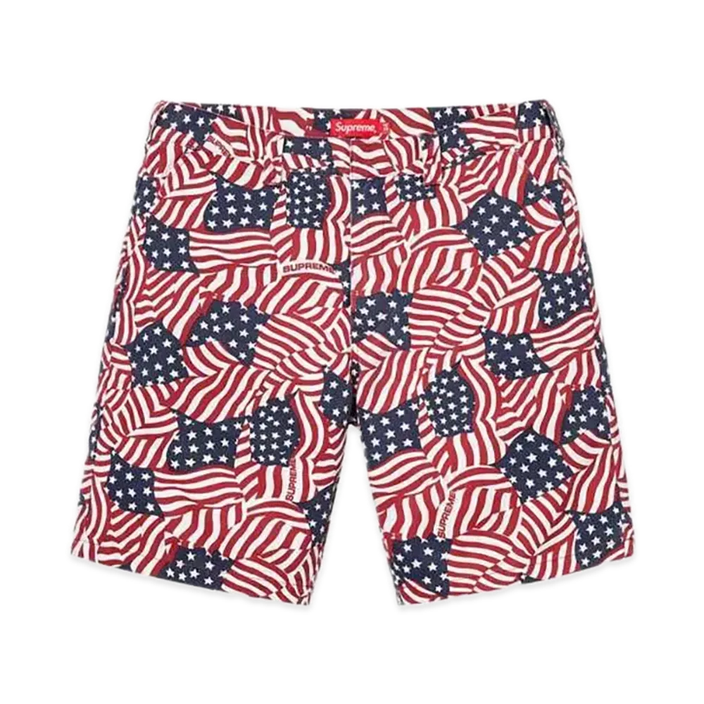 Supreme Work Short "Flags"