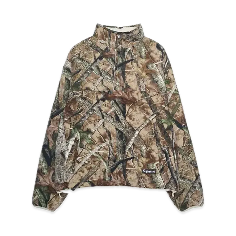 Supreme Polartec Shearling Reversible Pullover "Camo" (24FW)