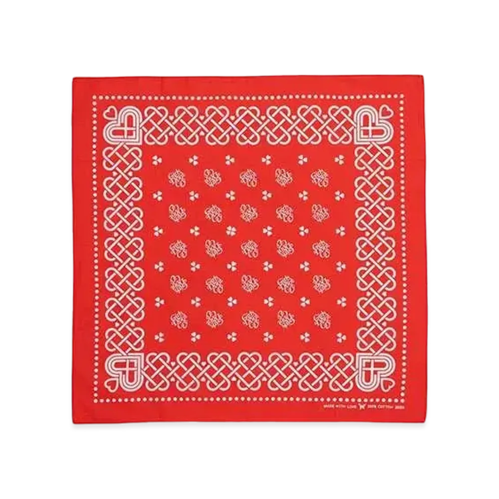 Girls Don't Cry OTSUMO PLAZA Exclusive Item Bandana #2 "Red" / VERDY