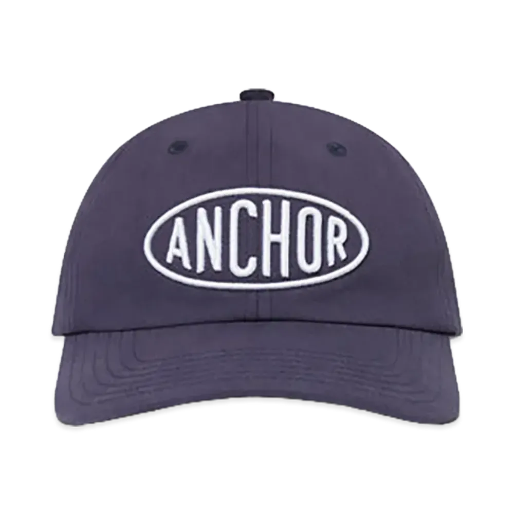 Mercedes Anchor inc. Oval Logo Embroidered Cap "Navy"