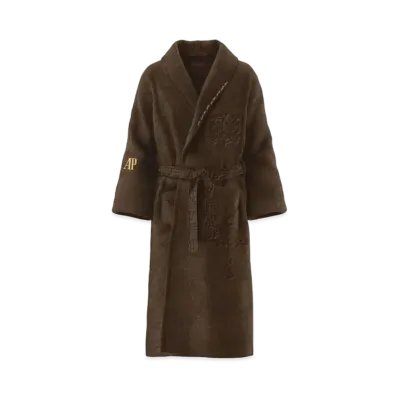 Travis Scott Cactus Jack x Audemars Piguet Logo Plush Robe "Brown"