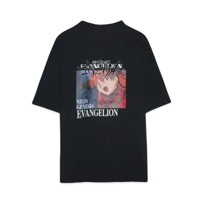 SEVESKIG EVANGELION S/SL Tee Ver.Soryu Asuka Langley02 "BLACK"