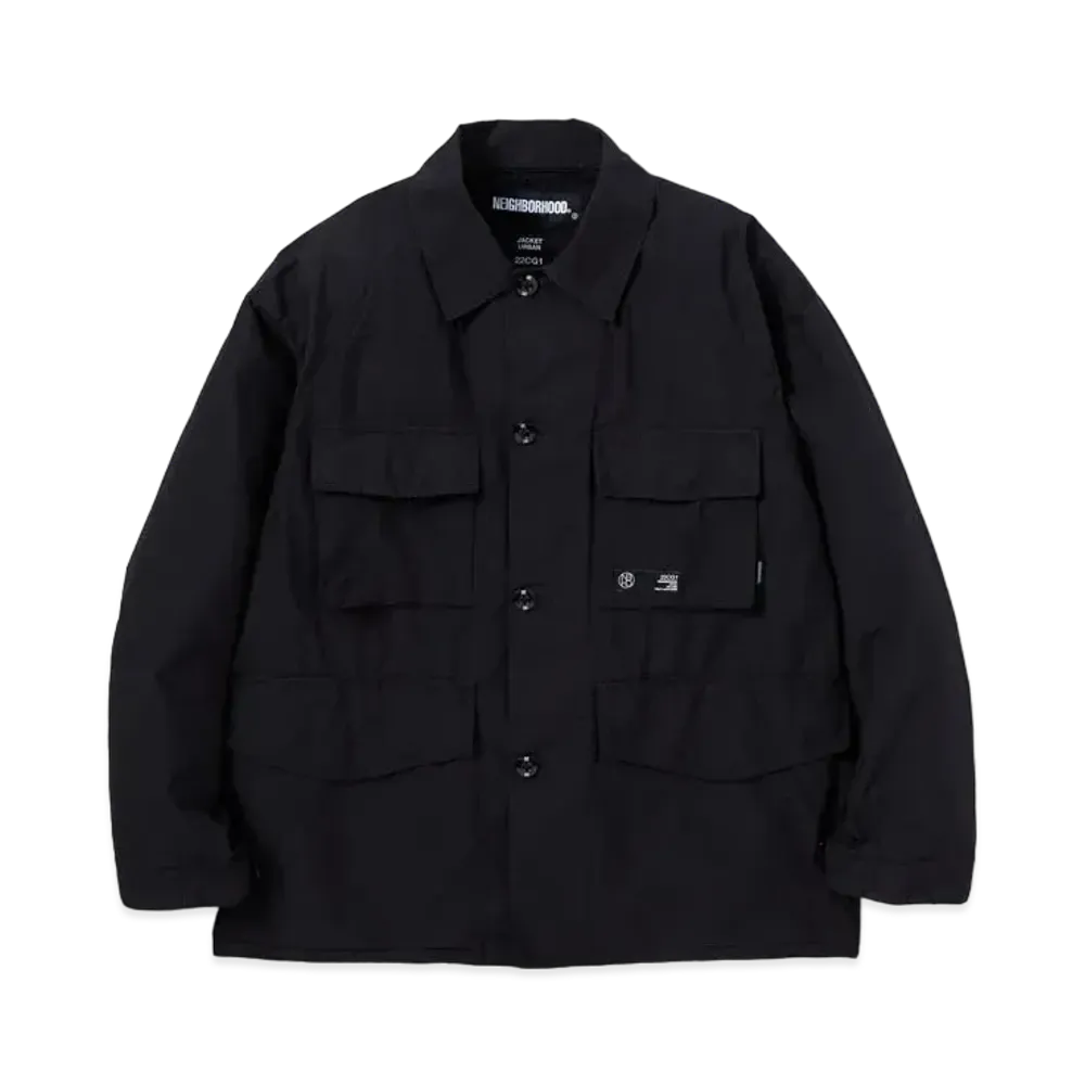 NEIGHBORHOOD COVERALL / CN-JK "Black"
