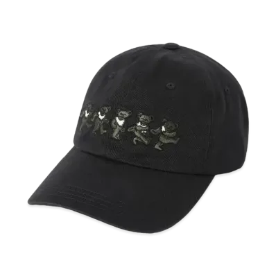 thisisneverthat x Grateful Dead Dancing Bears Cap "Black"