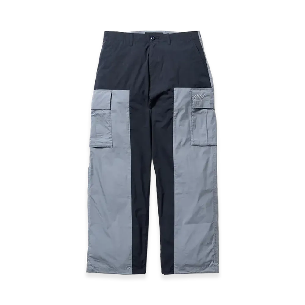 F-LAGSTUF-F 2Tone Cargo Trousers "Navy/Gray"