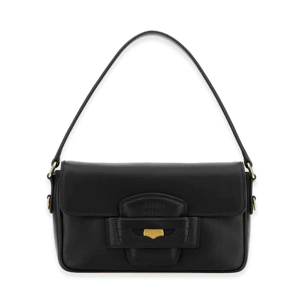 MIU MIU Women's Leather Handbag "Black"