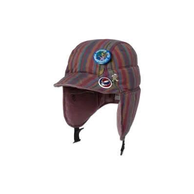 thisisneverthat x Grateful Dead Native Reversible Down Trooper Hat "Multi"