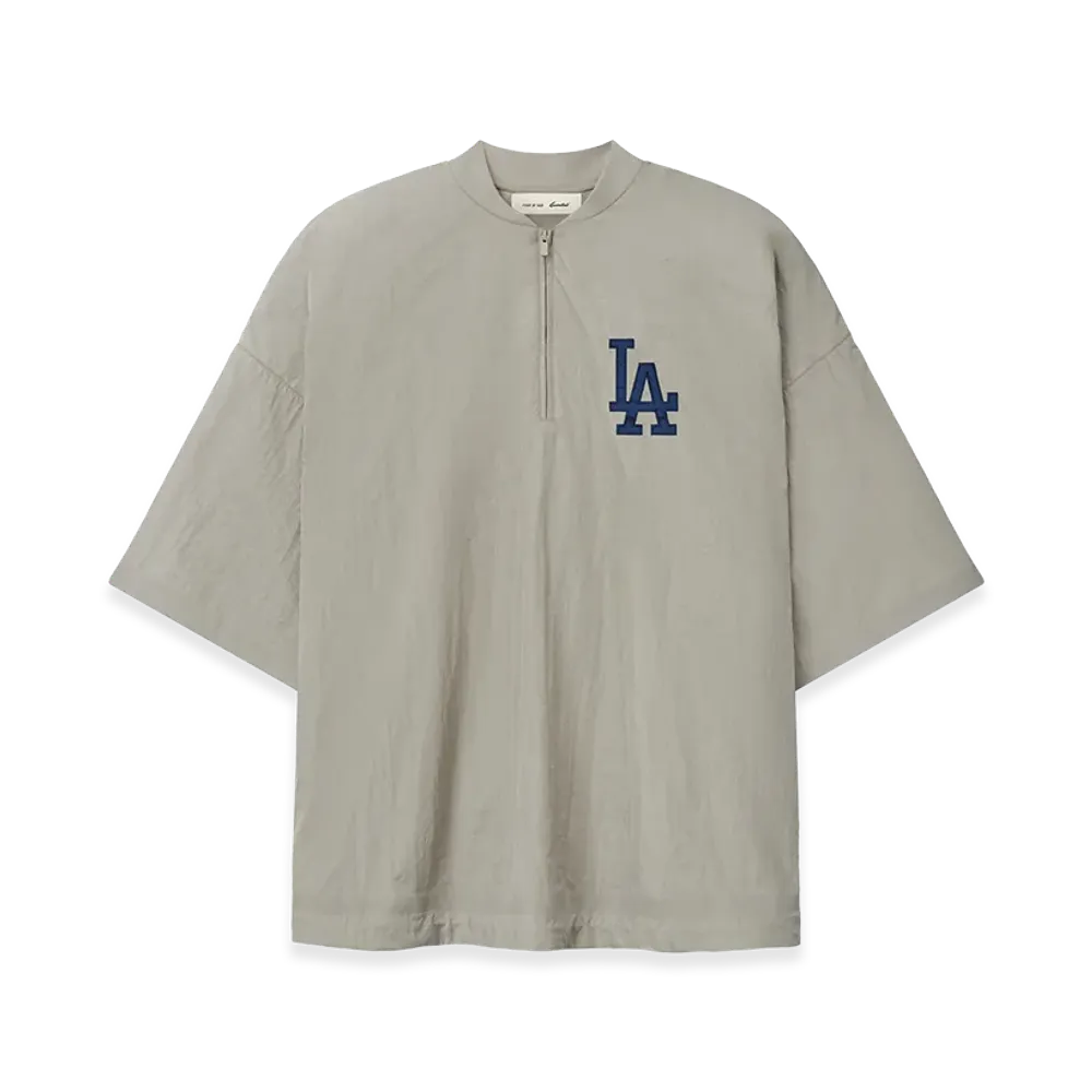 FEAR OF GOD ESSENTIALS Dodger 3/4 Sleeve Pullover "Seal"