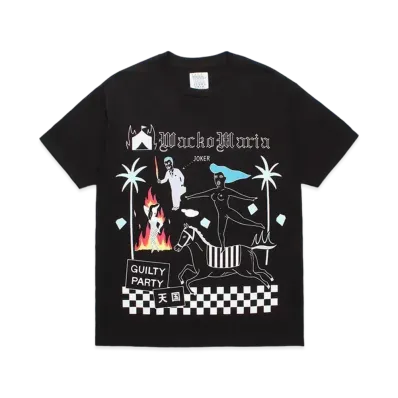 WACKO MARIA World Peace Project T-Shirt "Black"