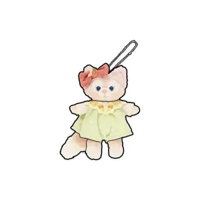Disney Heartfelt Strawberry Gift Stuffed Animal Badge Lina Bell "Multi"