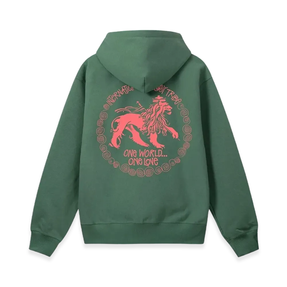Stussy Ist Lion Hood "Green"