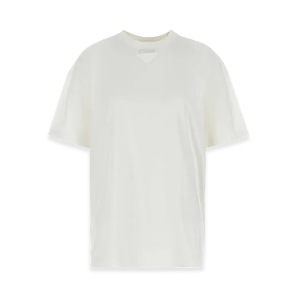 PRADA Women's Cotton Oversize T-Shirt "White"