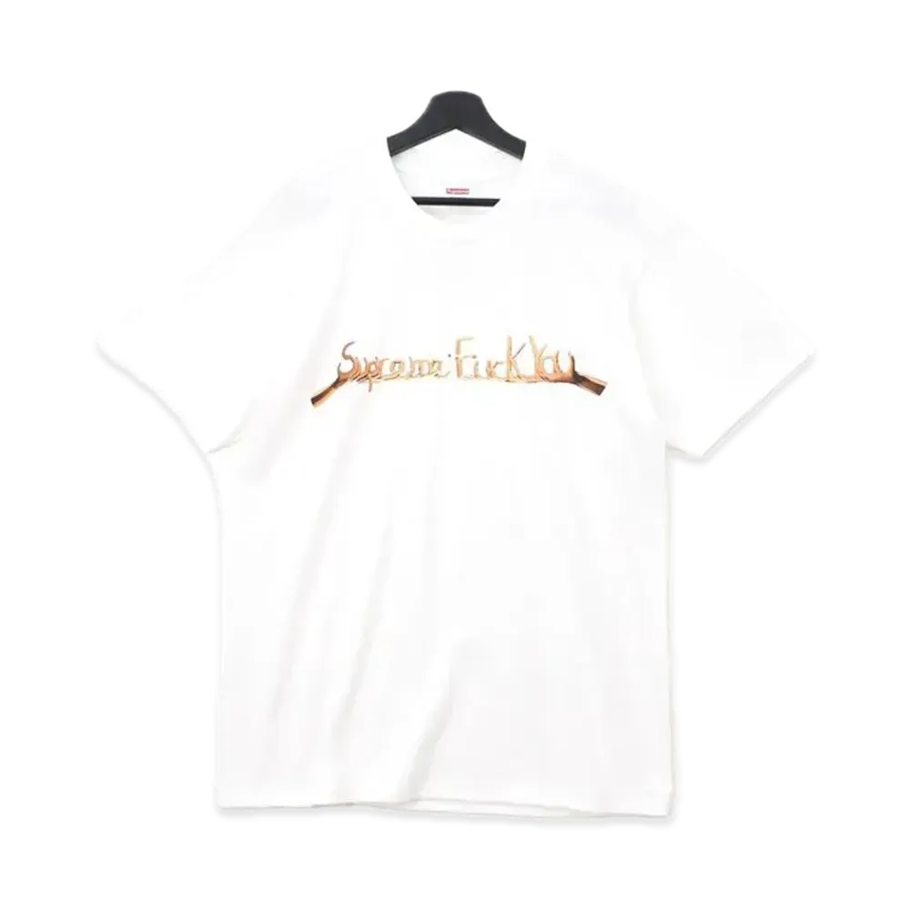 Supreme Fuck You Tee "White"