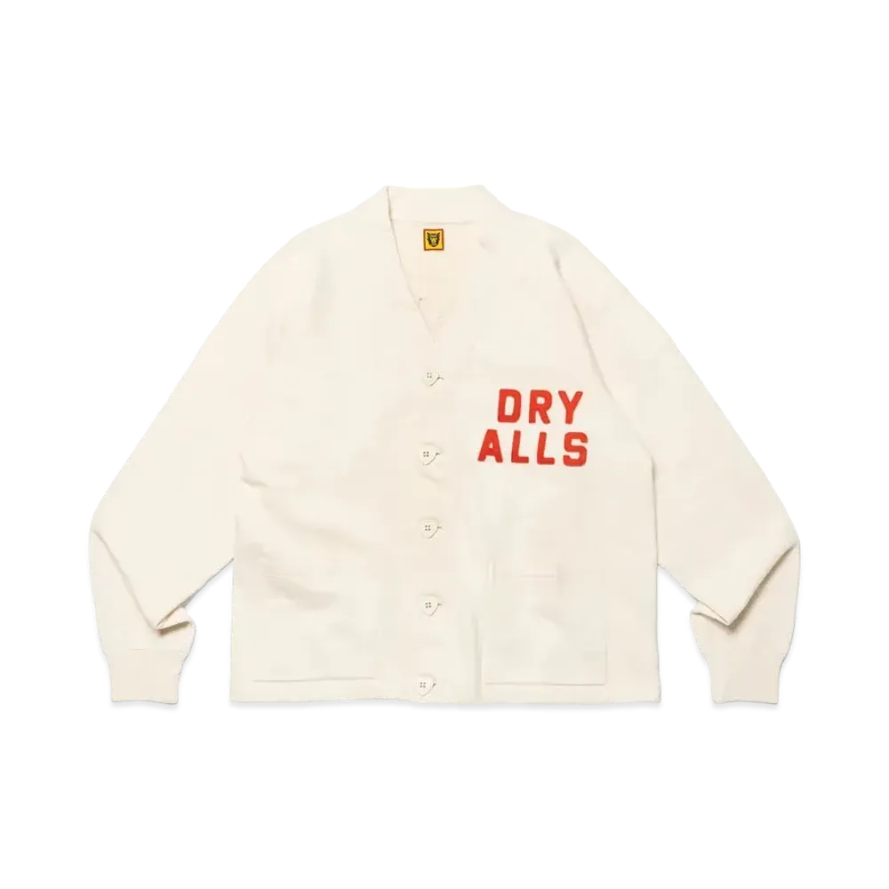HUMAN MADE Sweatshirt Cardigan "White"