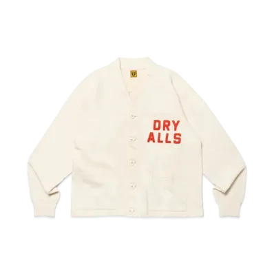HUMAN MADE Sweatshirt Cardigan "White"