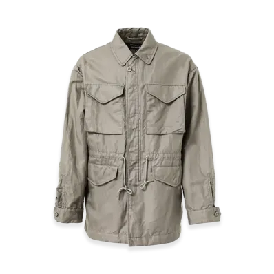 COMME des GARCONS HOMME Cotton Linen Military Blouson "Gray"
