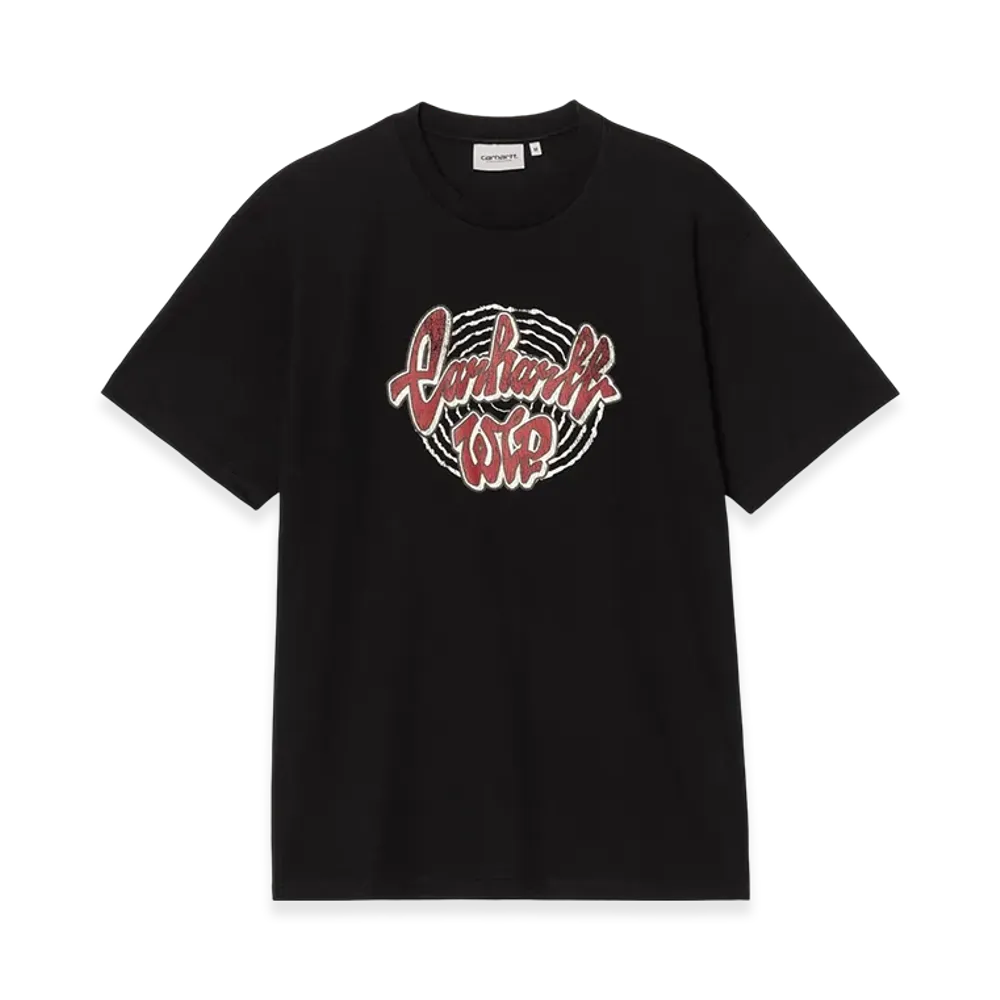 Carhartt WIP S/S Chedda T-Shirt "Black(Heavy Stone Wash)"