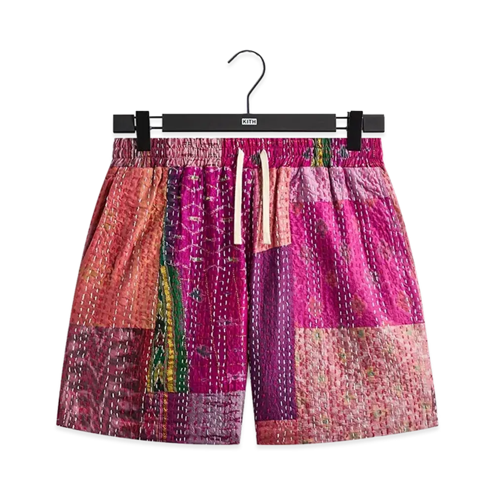 Kith &Kin Tal Patchwork Short "Pink/Multi"