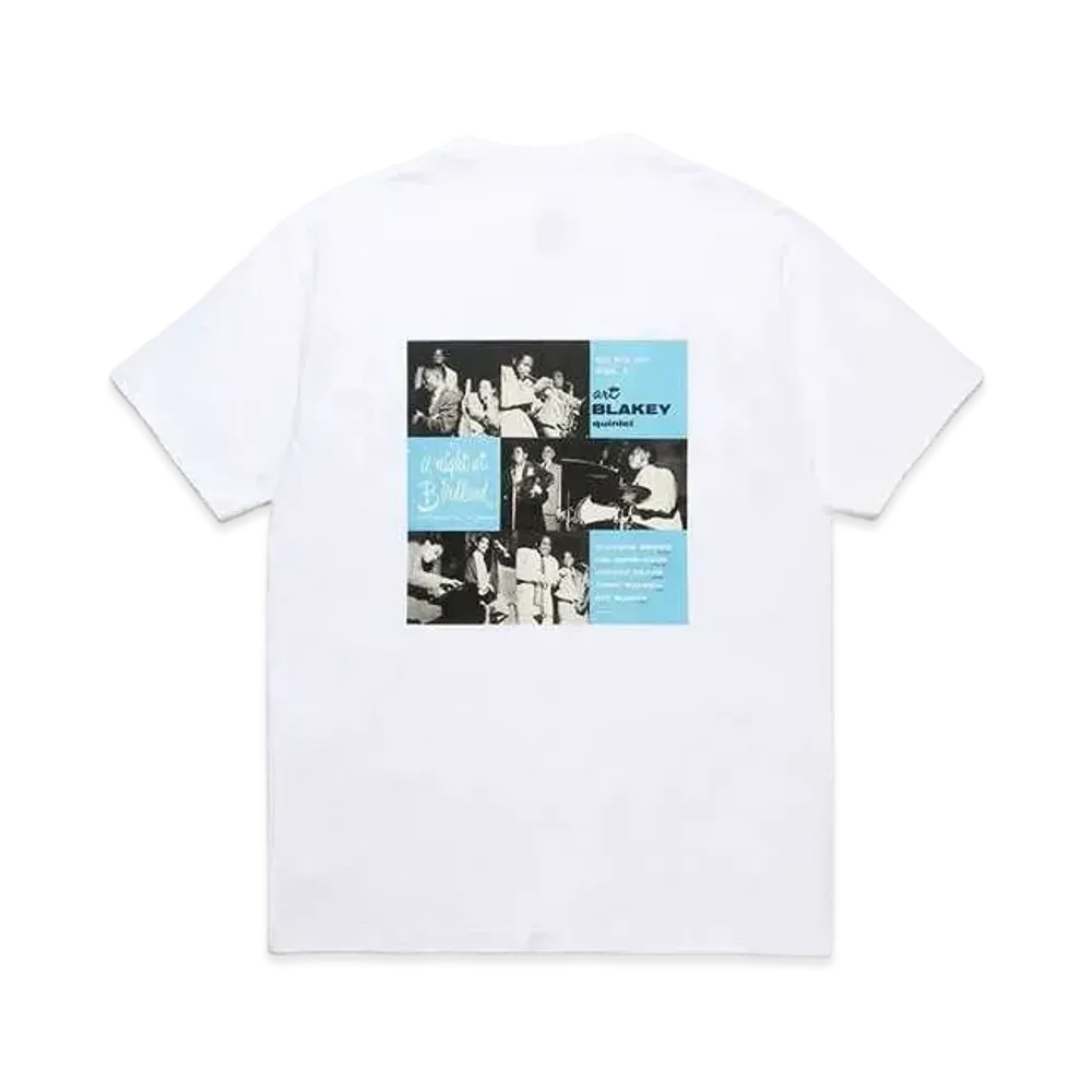 WACKO MARIA BLUE NOTE T-Shirt Type-1 "White"