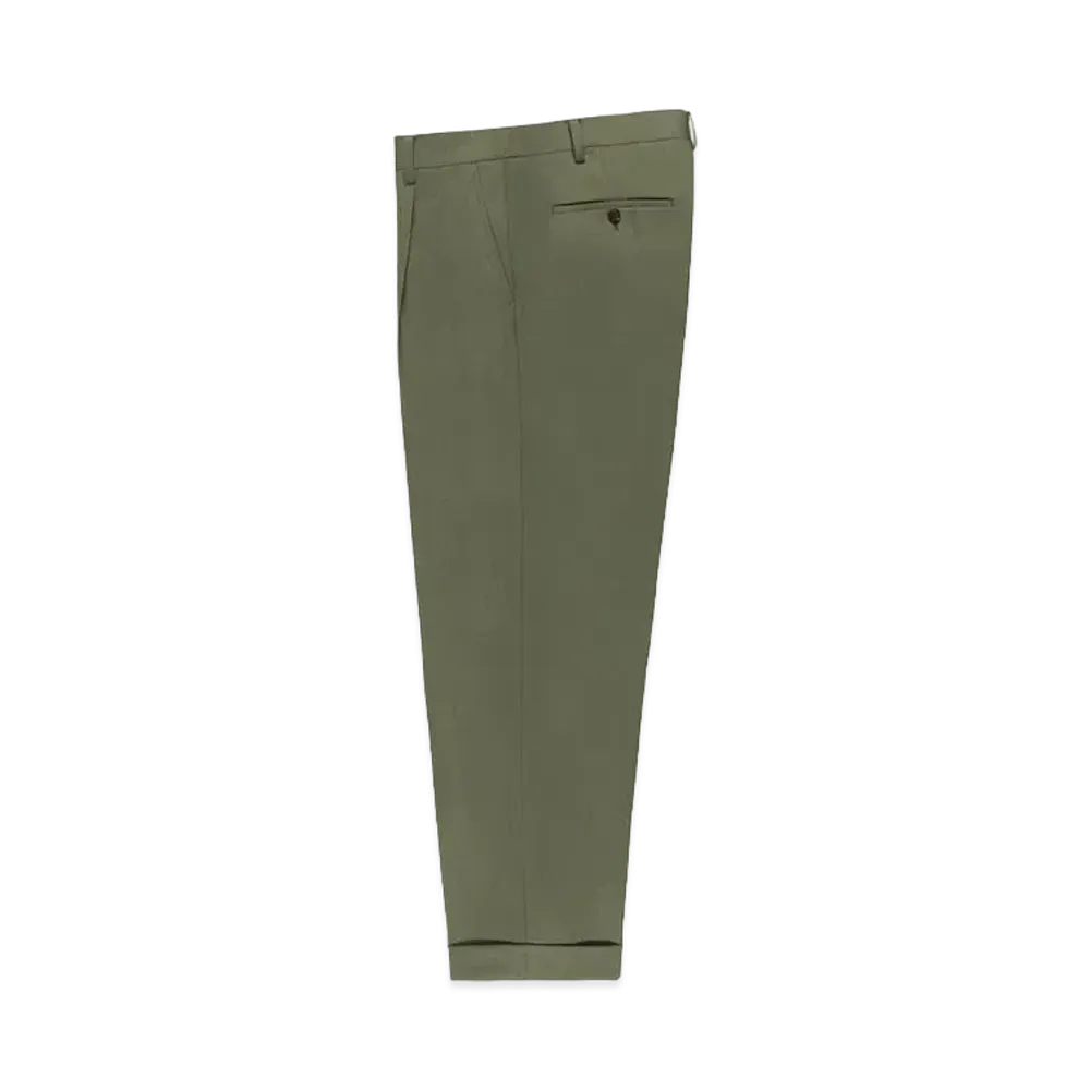 WACKO MARIA Dormeuil / Pleated Trousers (Type-1) "Green"