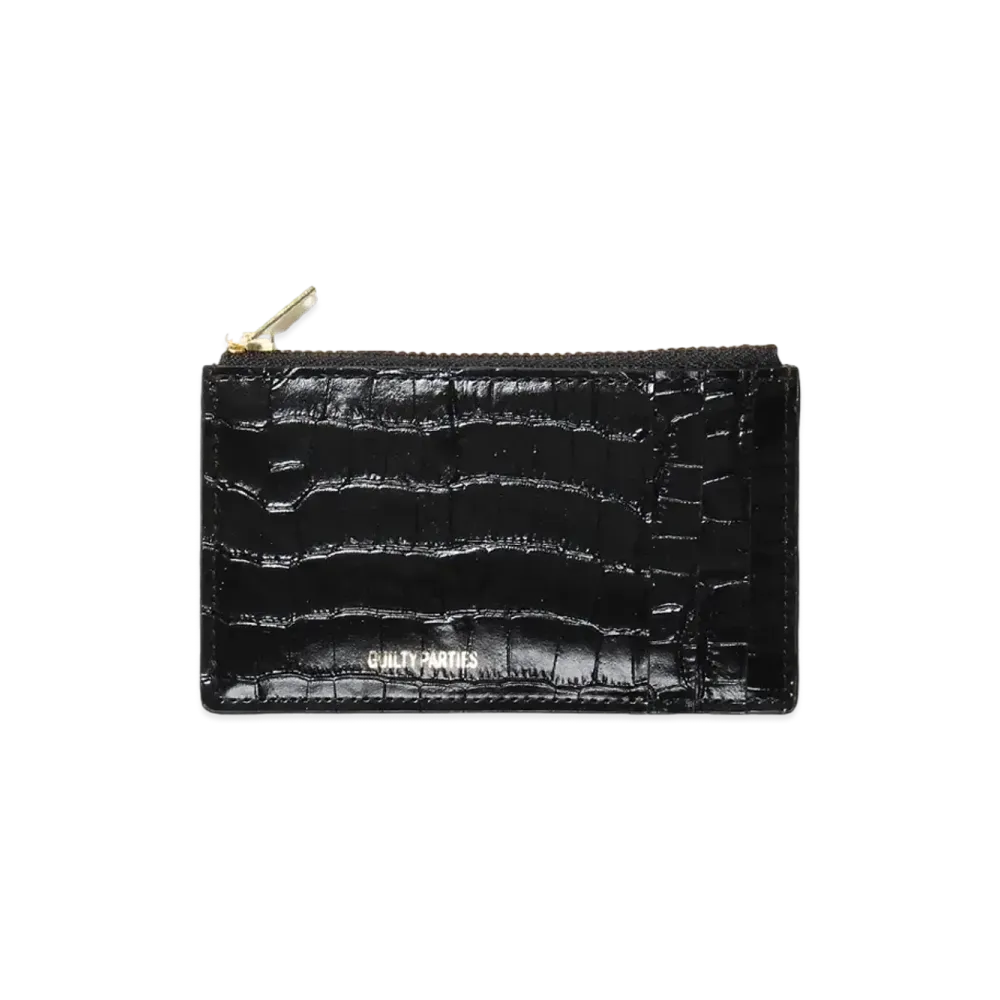 WACKO MARIA Speak Easy / Emboss Leather Coin&Card Case "Crocodile"