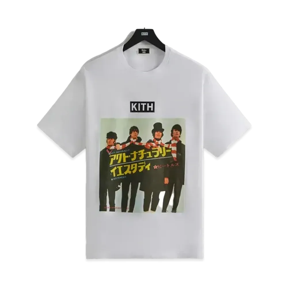 Kith x The Beatles Live From Japan Vintage Tee "White"