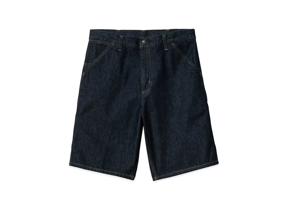 Carhartt WIP Single Knee Short "Blue(Rinsed)"