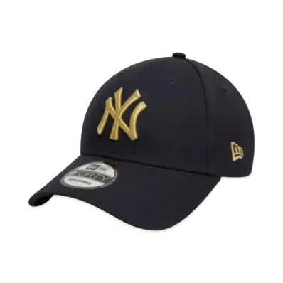 NEW ERA LA NYY 940 9FORTY League Basic Cap "NY Navy/Gold"