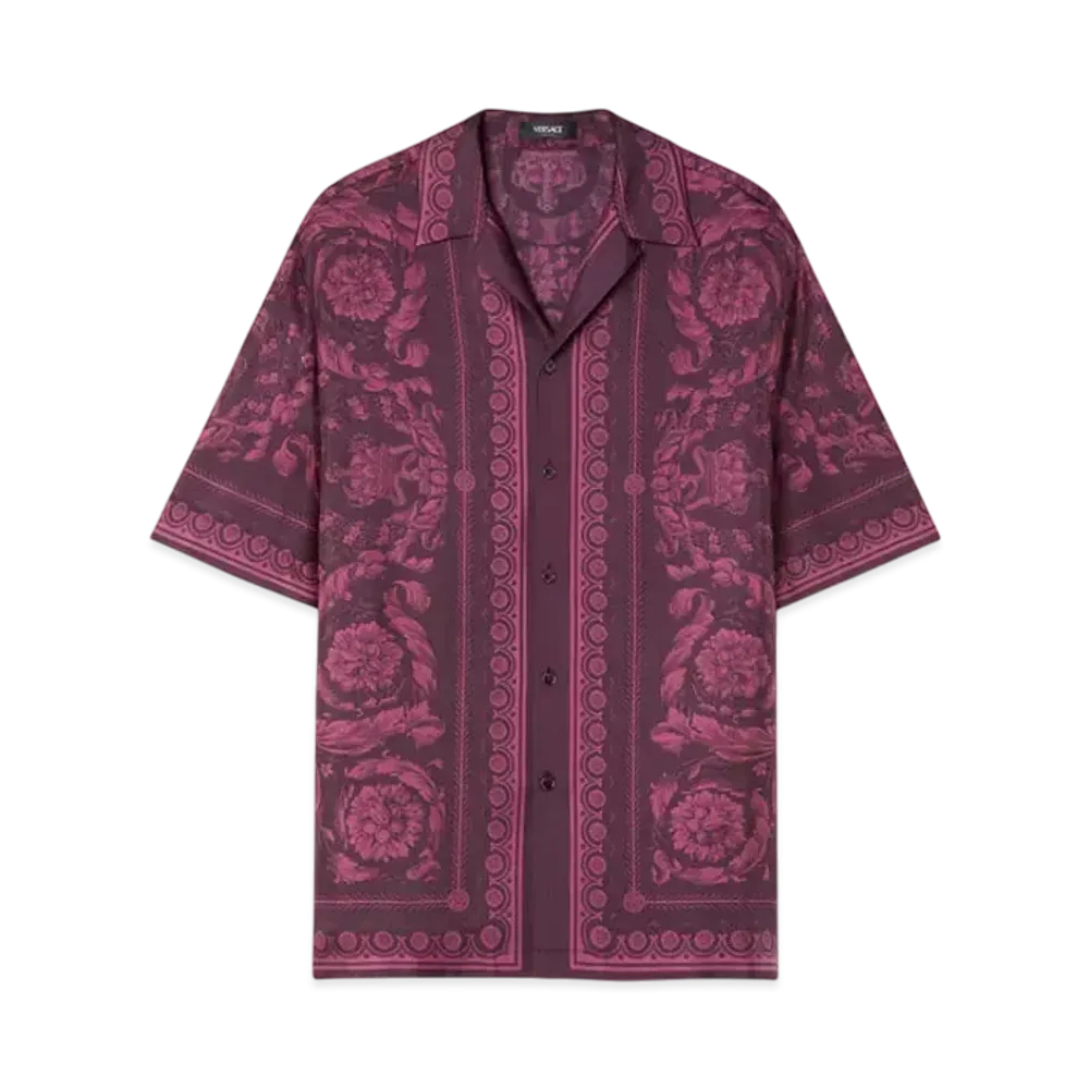Versace Barocco Silk Shirt "Print"