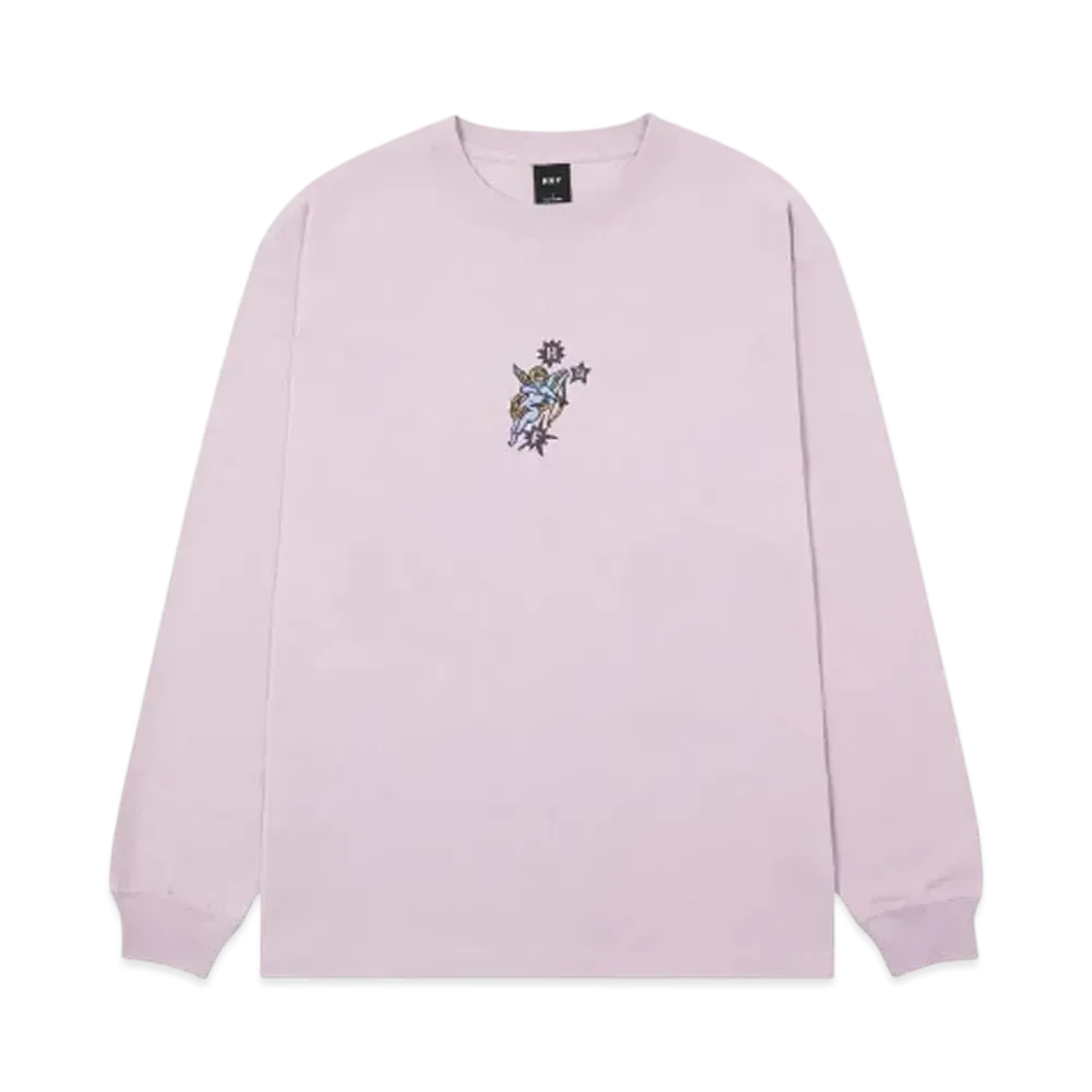 HUF Cupid LS Washed Tee "Dust Purple"
