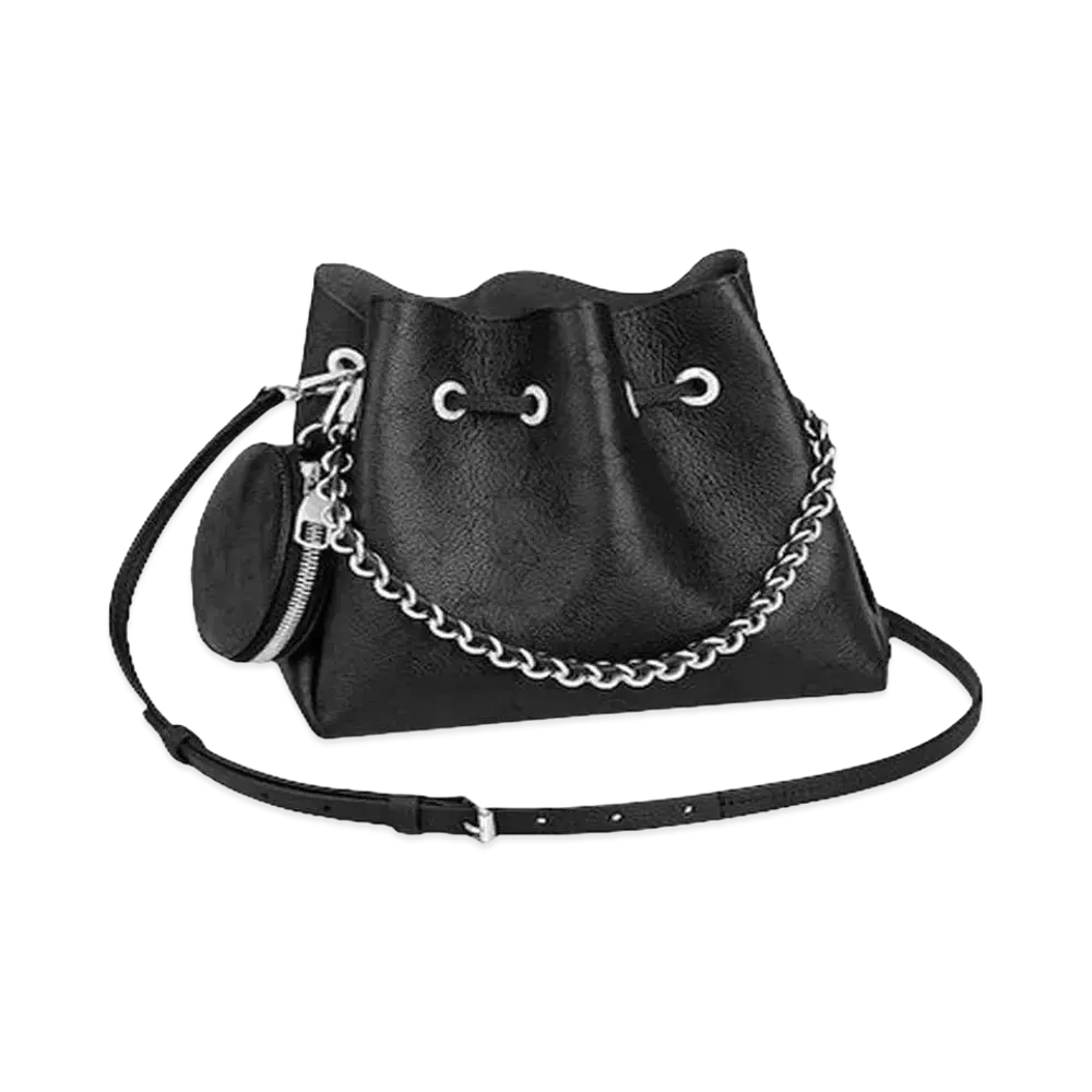 Louis Vuitton Bella Monogram Mahina Leather "Noir"