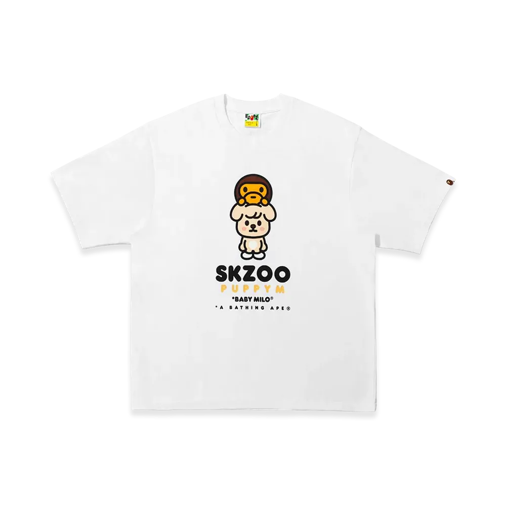 A BATHING APE x Stray Kids Baby Milo Tee Seungmin "White"