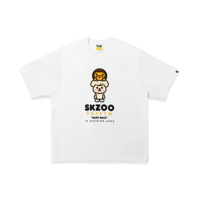 A BATHING APE x Stray Kids Baby Milo Tee Seungmin "White"